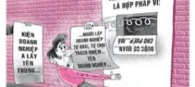 Khó xử với doanh nghiệp trùng tên